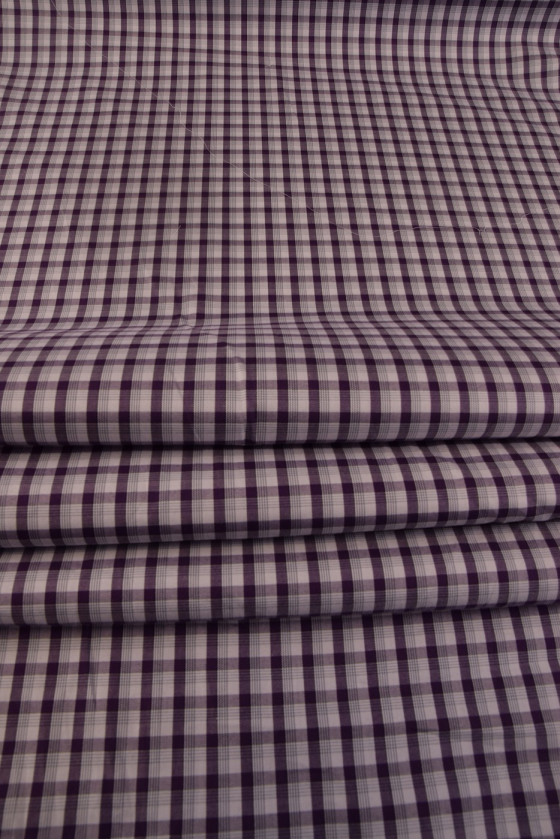 Camicia a quadri in cotone