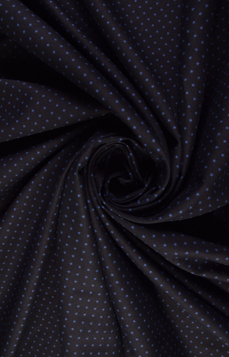 Tärnidega puuvillane särk KUPONG 130 cm