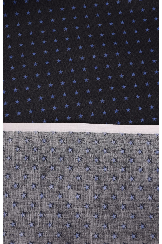 Tärnidega puuvillane särk KUPONG 130 cm