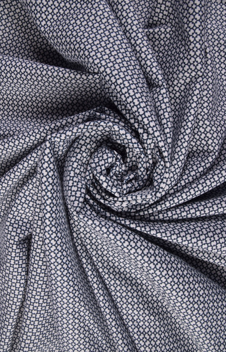 Shirt cotton fine pattern