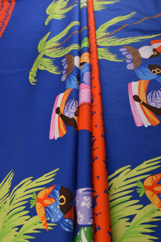 Baumwolle Afrika COUPON 75cm