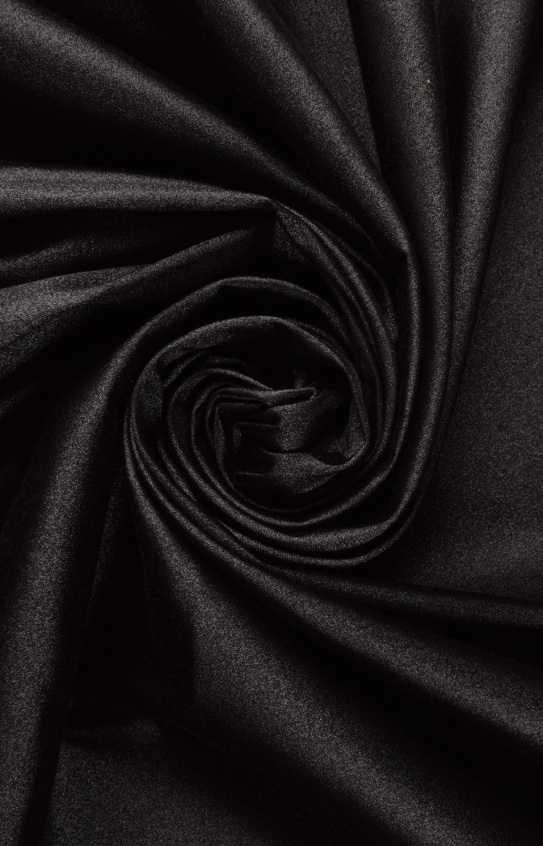 Bawełna czarna z lureksem
