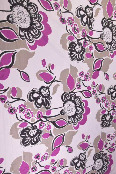 Printed elastic cotton