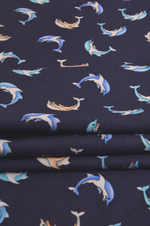 Cotton in dolphins