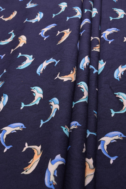 Cotton in dolphins