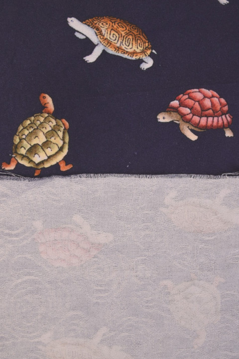 Cotton in turtles