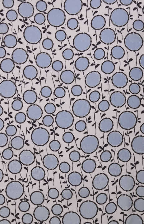 Gemusterter Polyester-Satin