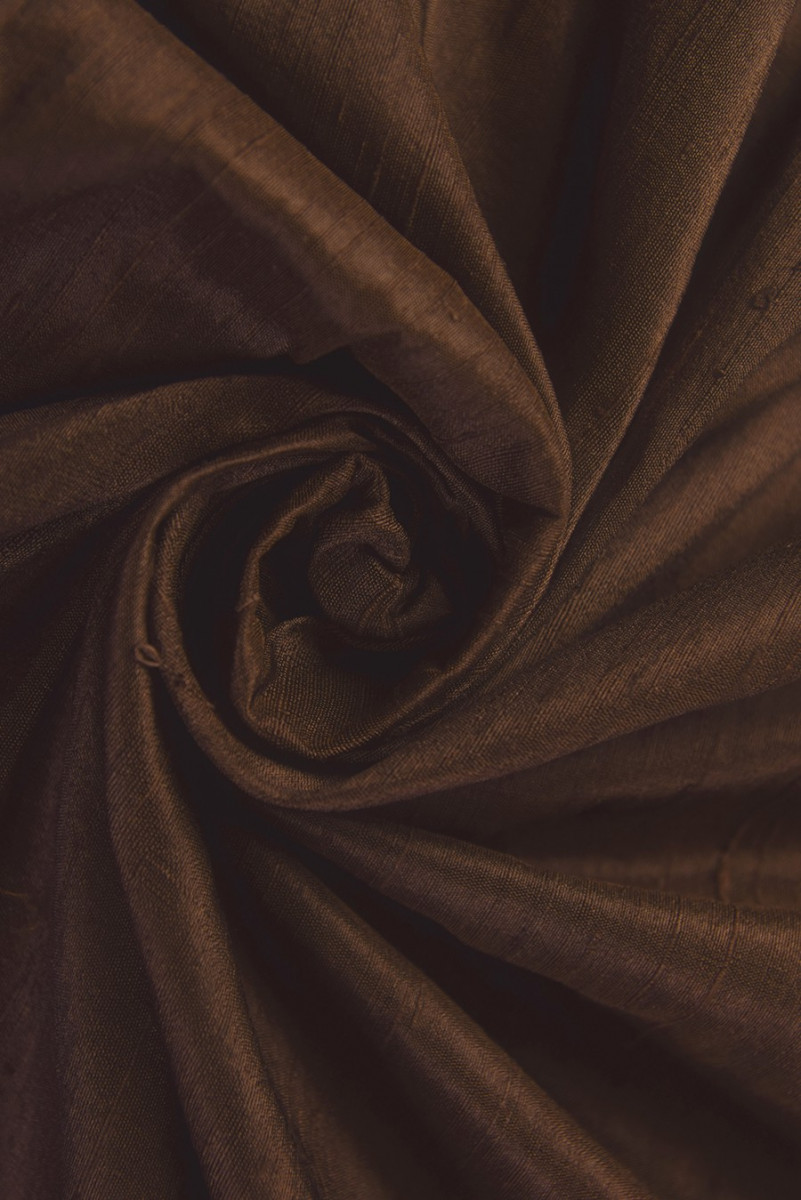 Shandong silk brown