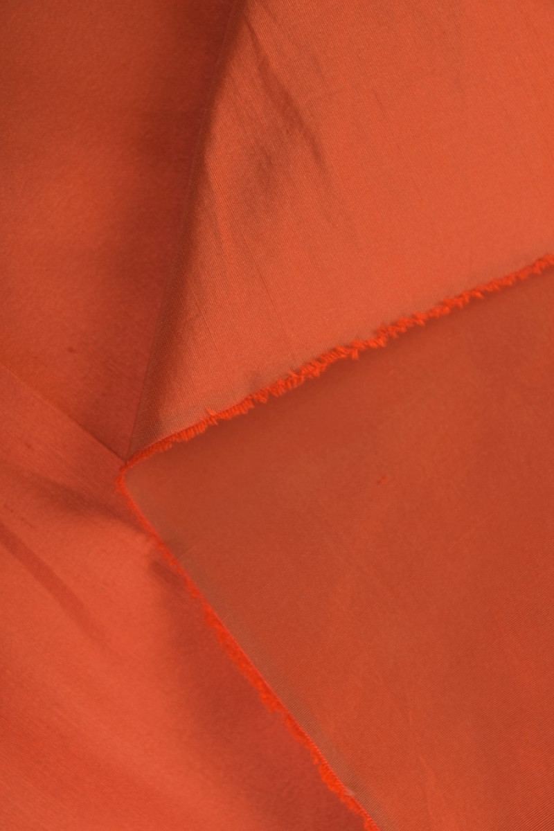 Zijde Shantung Oranje