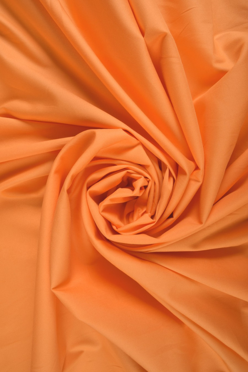 Bawełna koszulowa pomarańczowa