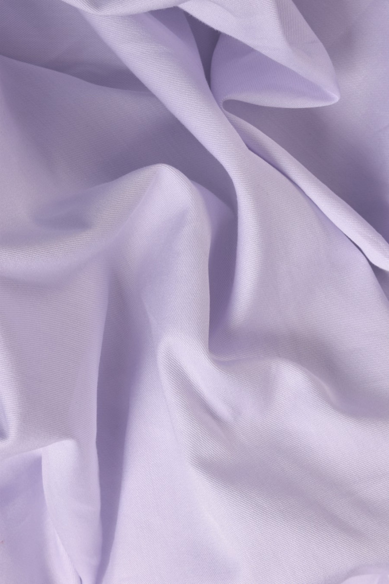 Camicia lavanda Cotone KUPON 140cm