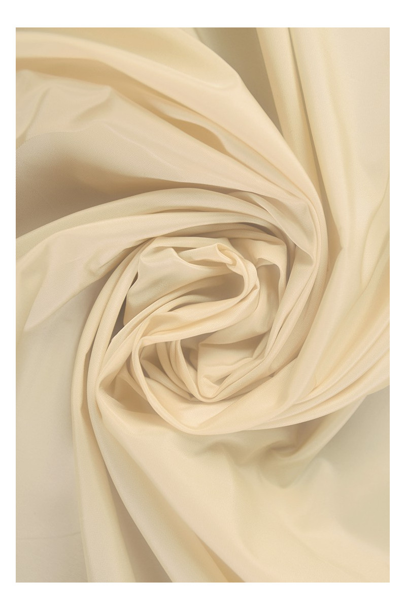 Polyester taffeta light beige