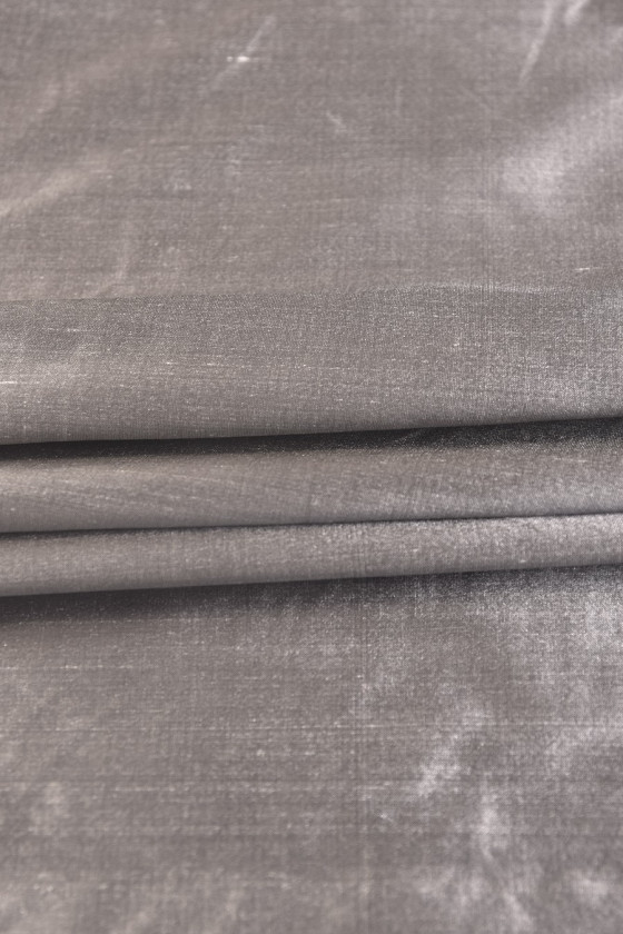 Zīda tafts shantung pelēks