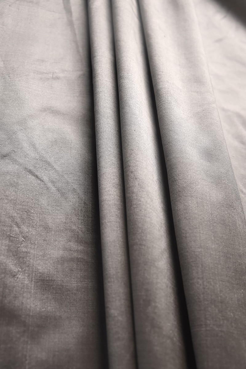 Selyem taft shantung szürke