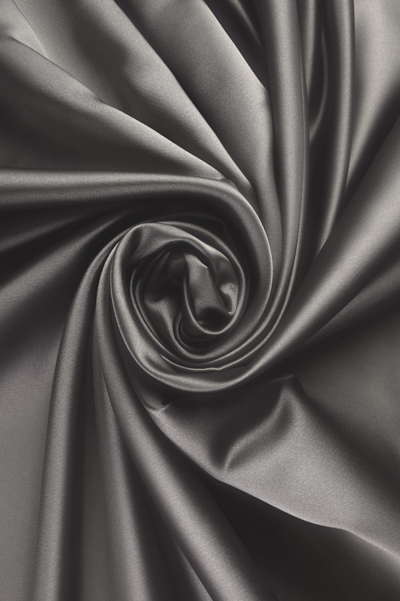 Polyester Taft dunkle Esche