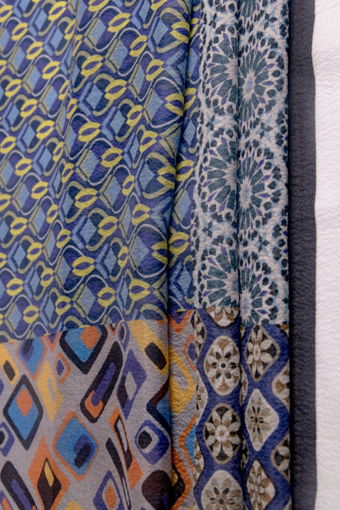 Silk chiffon patchwork- coupon
