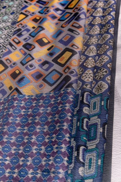 Silk chiffon patchwork- coupon
