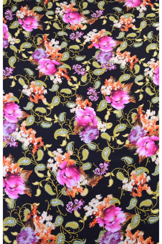 Tkanina jedwabna wzorzysta - cadi