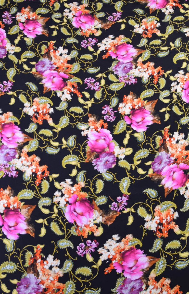 Tkanina jedwabna wzorzysta - cadi