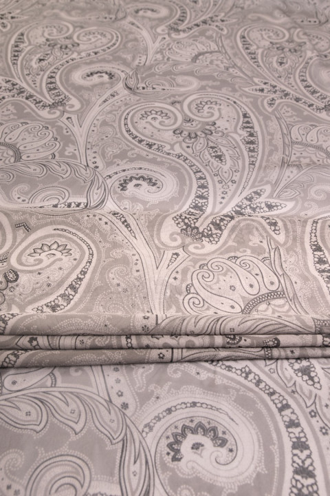 Printed chiffon silk
