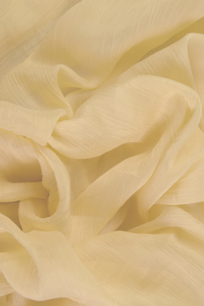 Batiste incrociata giallo chiaro