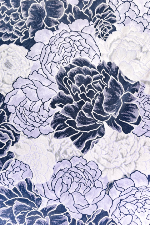 Jacquard in Blumen