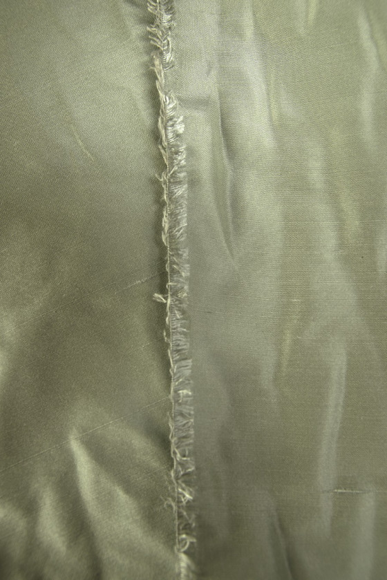 Seide Shantung Mint COUPON 130 cm
