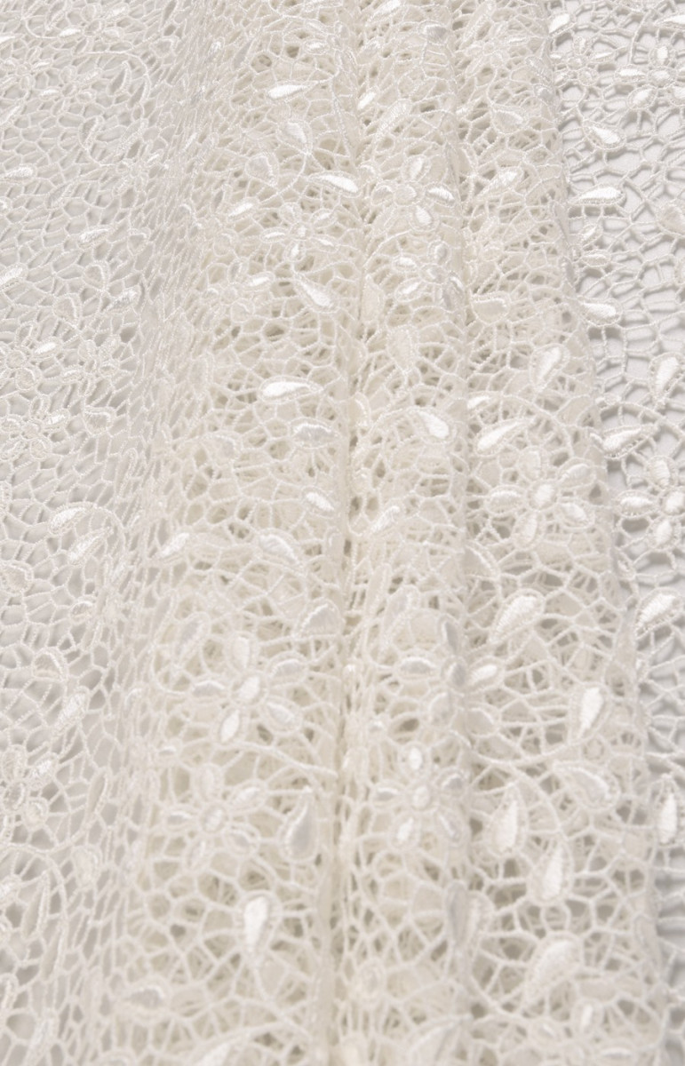 Guipure écru costaud étroit 110 cm