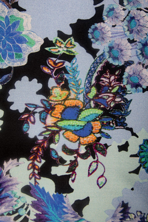 Silk crepe, elstic