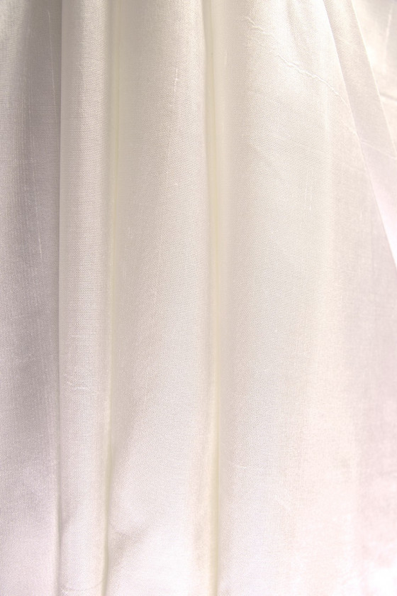 Shandong silk taffeta cream
