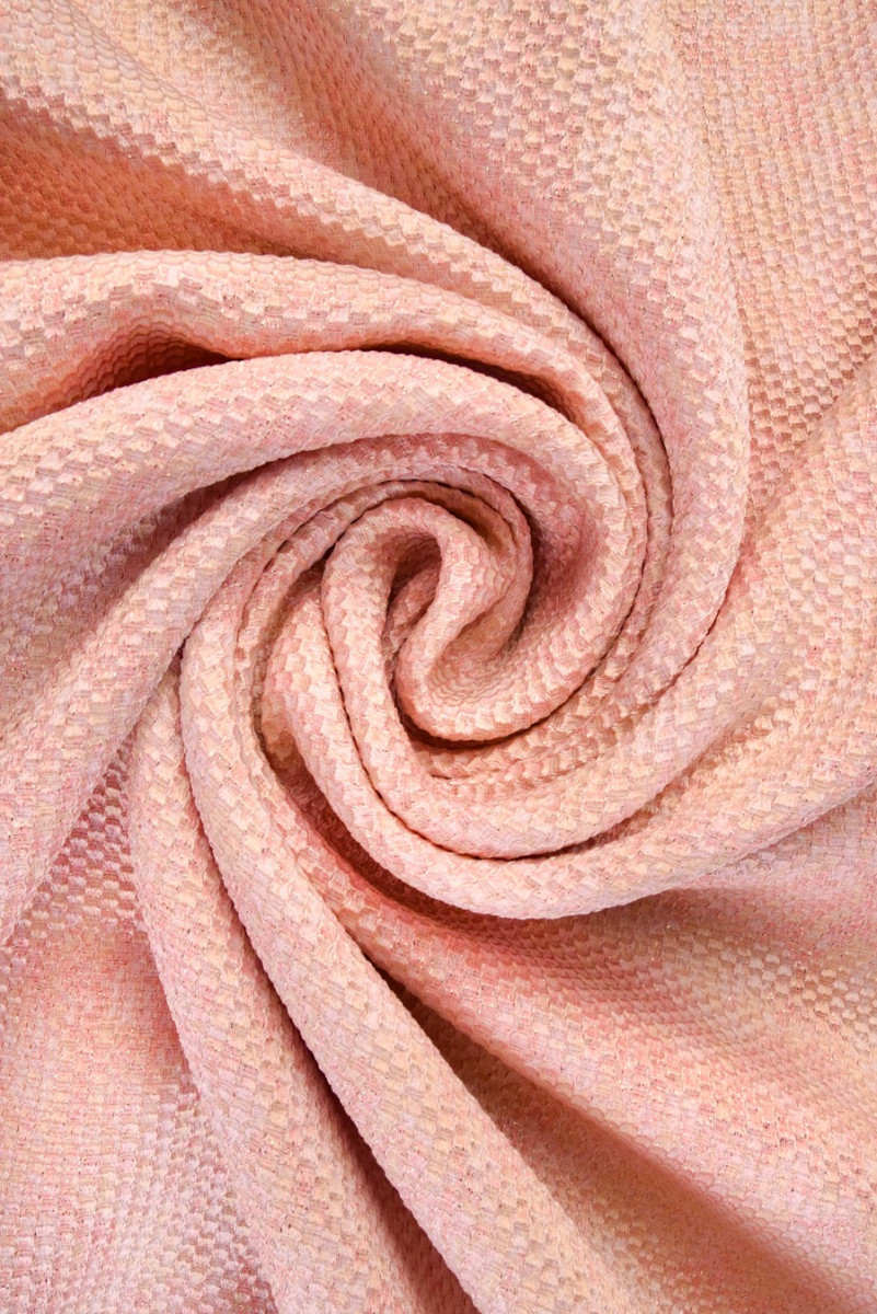 Salmon jacquard