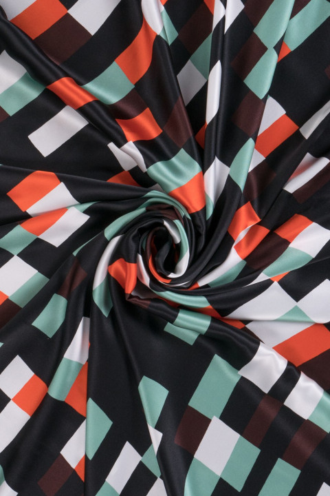 Satin silk geometry