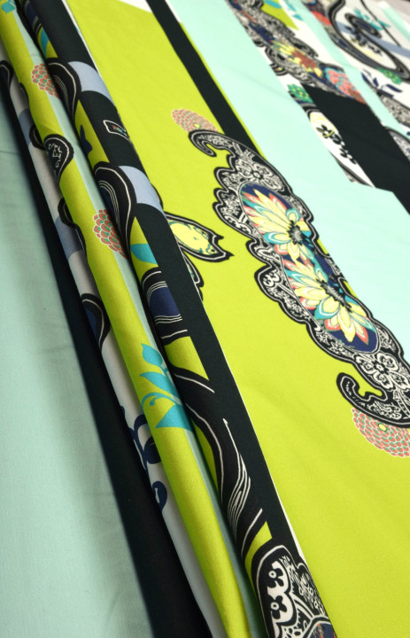Oriental cotton COUPON 90cm