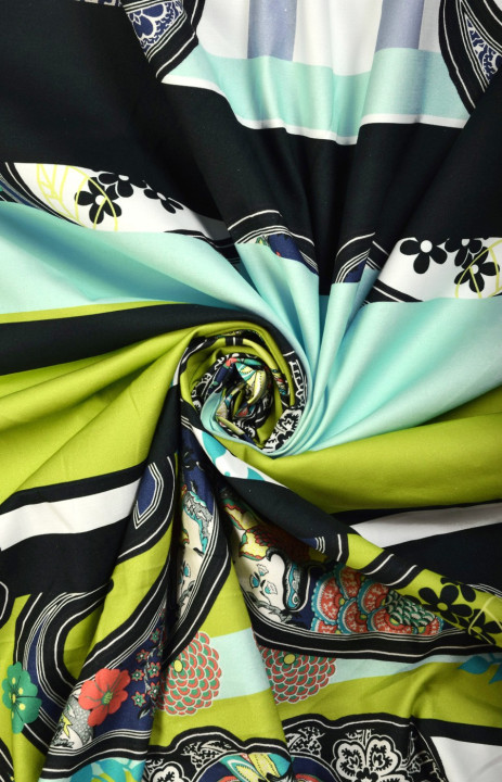 Oriental cotton COUPON 90cm