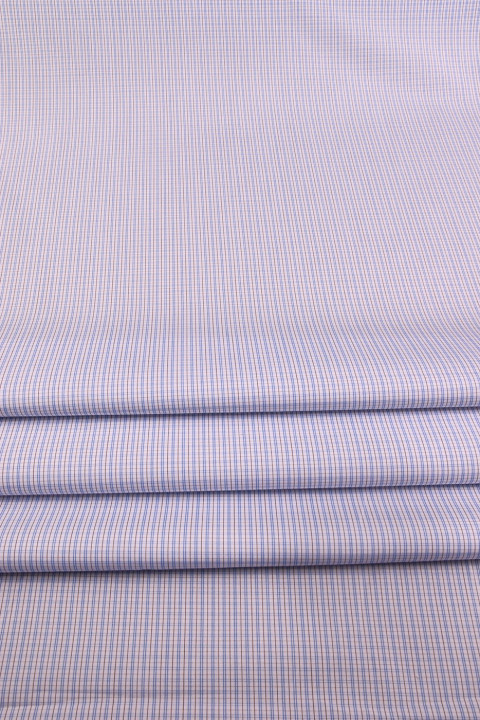 Checkered cotton shirt