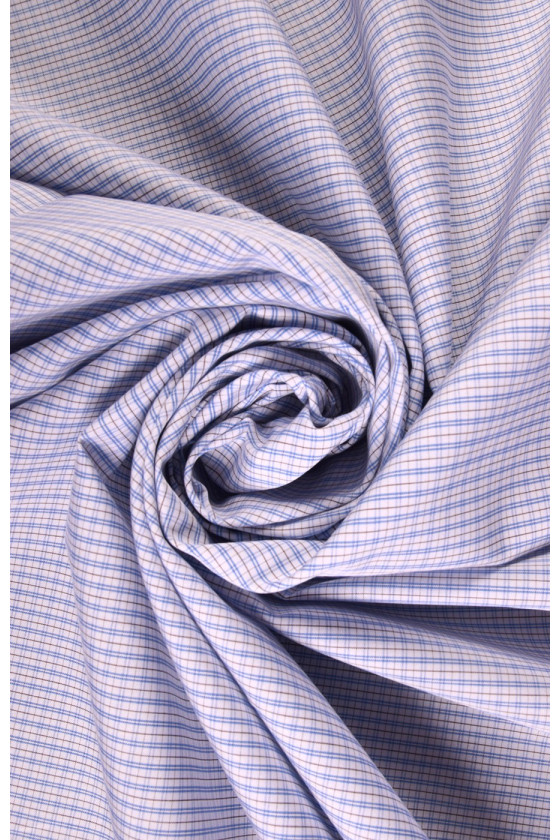 Camisa de cuadros de algodón