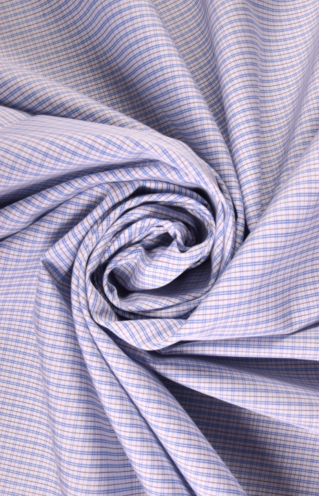 Checkered cotton shirt