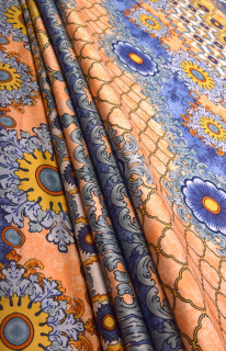 COUPON in cotone fantasia 100cm