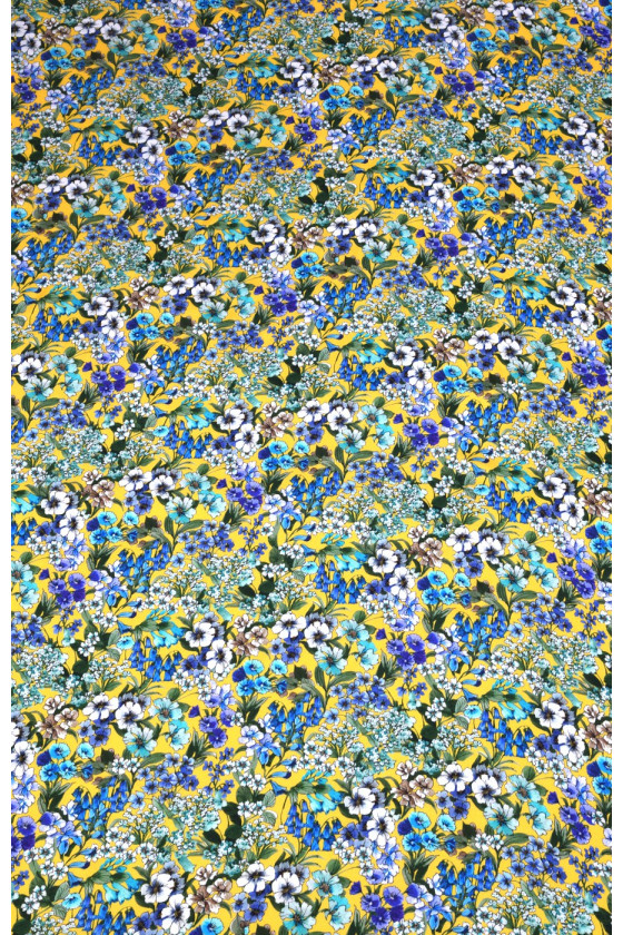 Viscose with flowers