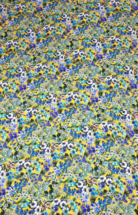 Viscose à fleurs