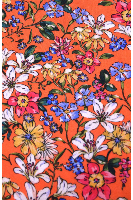 Viscose à fleurs