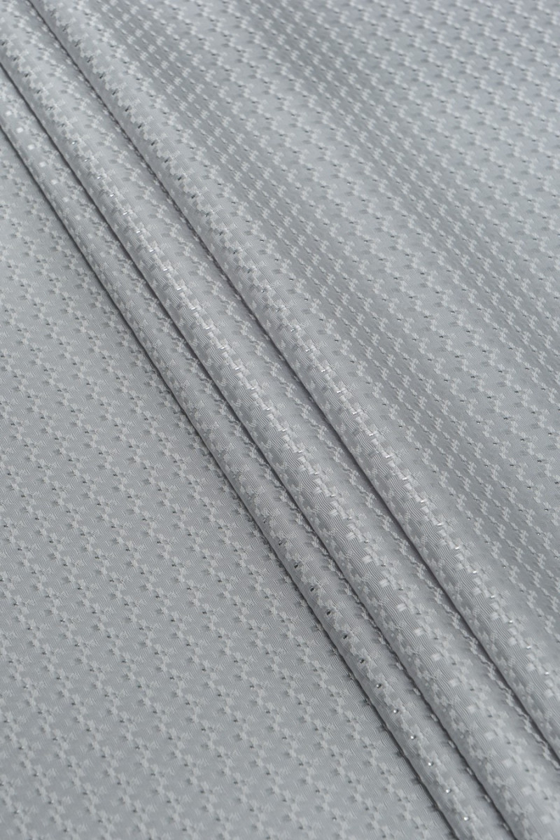 Grey jacquard