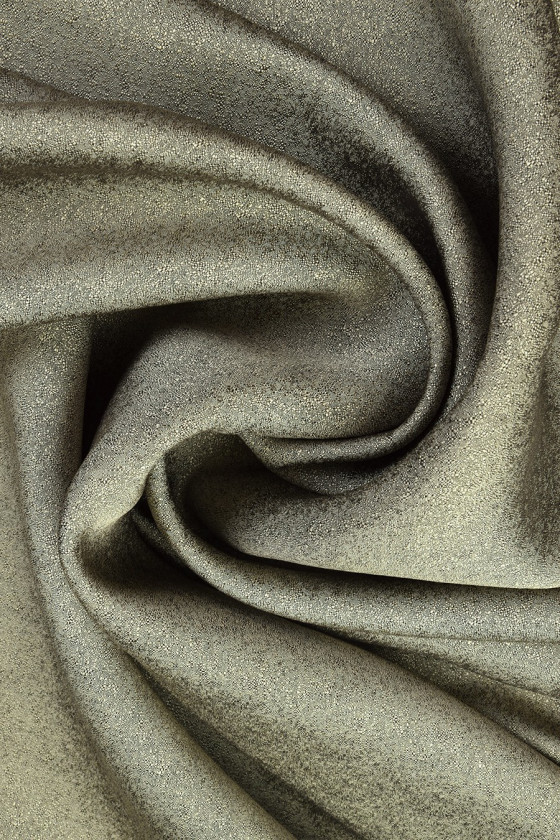 Jedwab żakardowy oliwkowy...