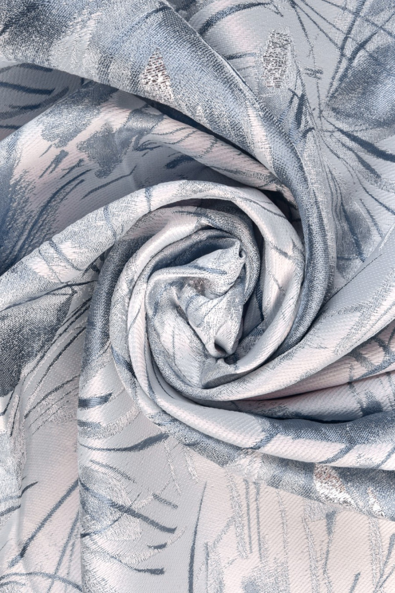 Жаккард з великими квітами КУПОНИ