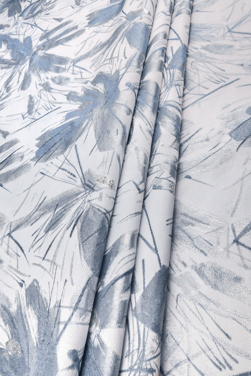 Jacquard nagy virágokkal KUPONOK