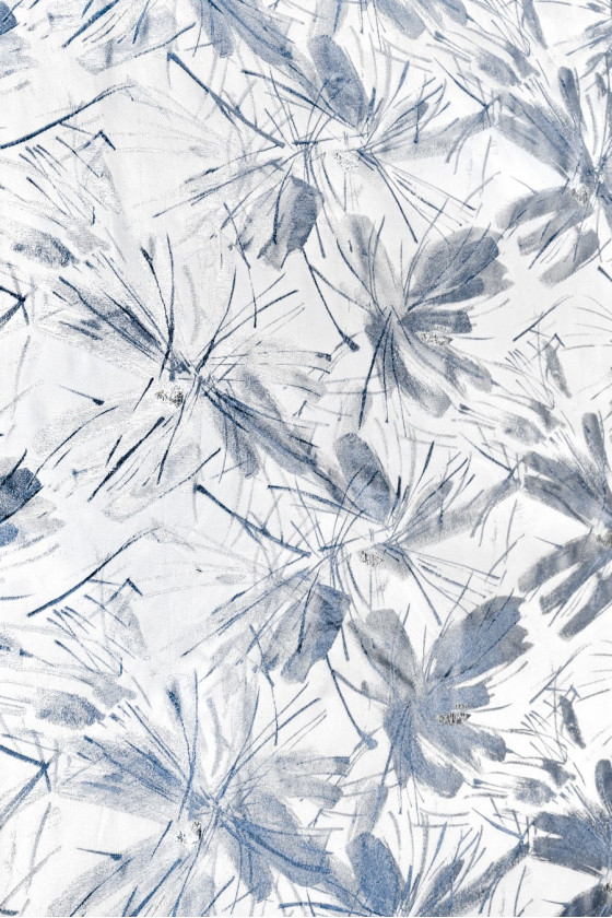 Jacquard mit großen Blumen GUTSCHEINE