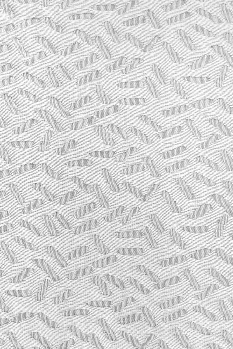 Сріблясто-сірий текстурований жаккард