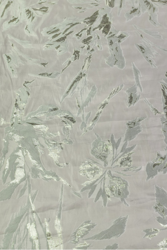 Jacquard mit Pistazienblüten