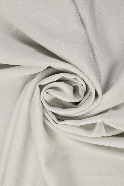 Ash silk fabric