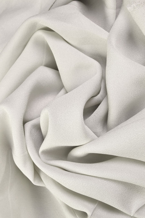 Ash silk fabric